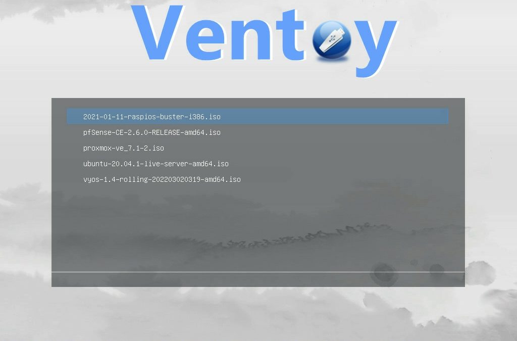 Cara Membuat Multiple boot ISO / Installer dengan Ventoy