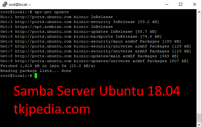 Cara mengkonfigurasi share Samba Server di Ubuntu 18.04 Bionic Beaver Linux