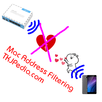 Mengamankan Wireless Mikrotik dengan Mac Filtering