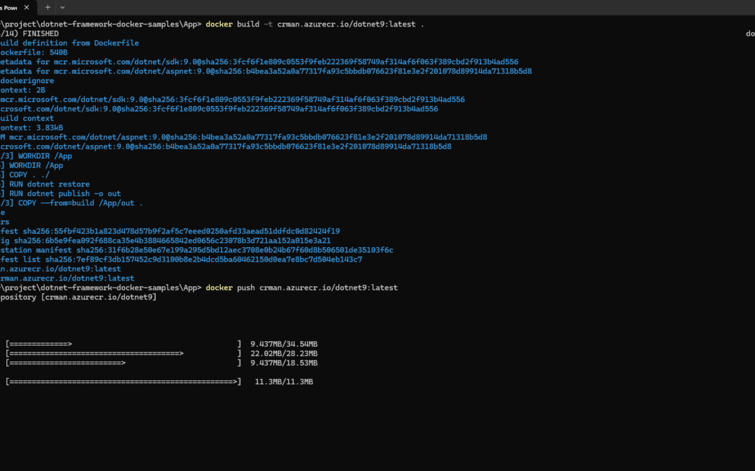 Containerizing Legacy .NET 3.5 Applications